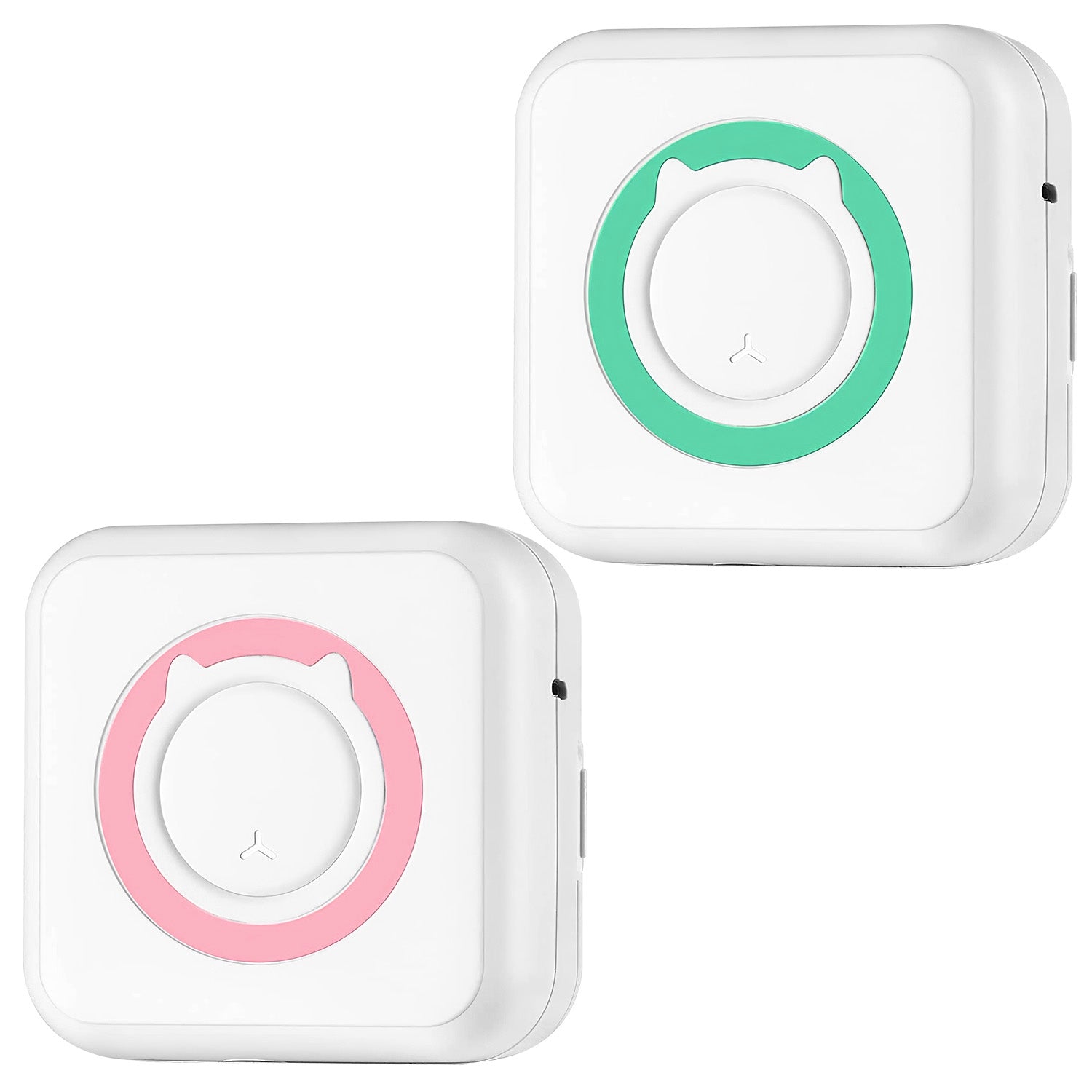 Mini Printer - Printer Paper 'Options' -- Pocket Wireless Thermal Printer Portable Mini Sticker Maker Machine Rechargeable Inkless Photo Printer For Printing Label Journal Study Notes Memo Photos